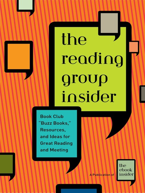 Title details for The Reading Group Insider by The eBook Insider - Available